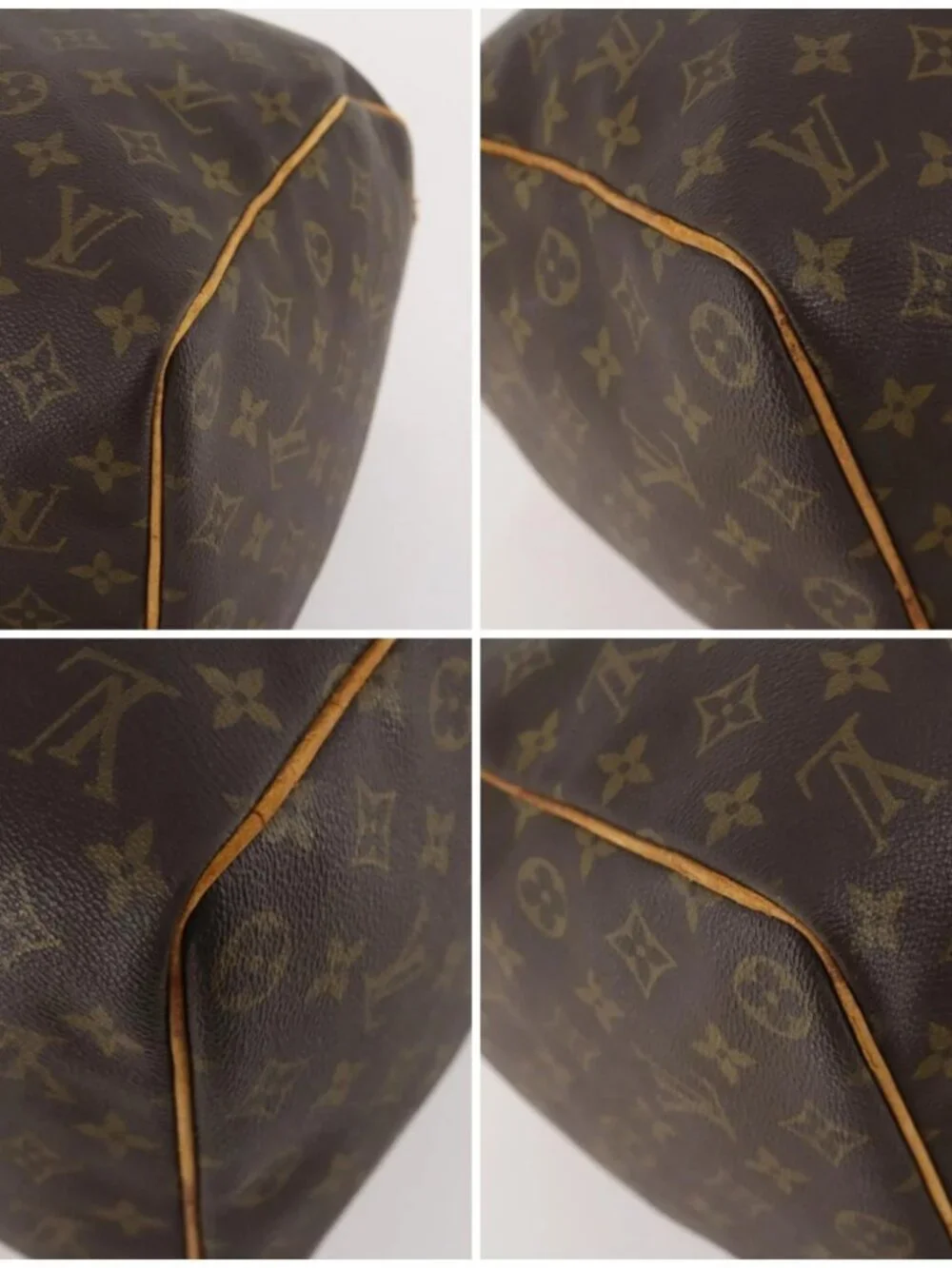 LOUIS VUITTON Monogram Keepall 45 Boston Bag M41428 LV Auth BA10838